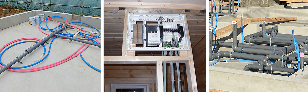 水道・電気工事の画像