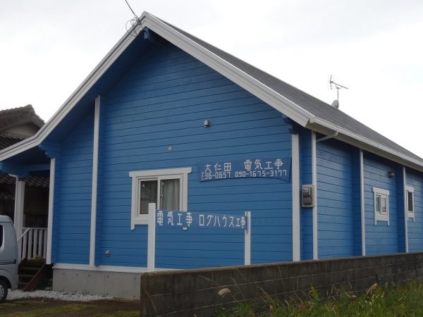熊本県のログハウス施工例 ログハウスのサエラホーム